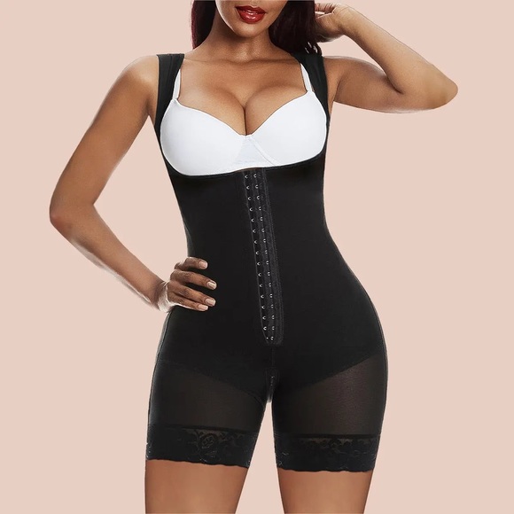 Amazon Other - ShaperX Tummy Control High Compression Body Shaper with Zipper Crotch